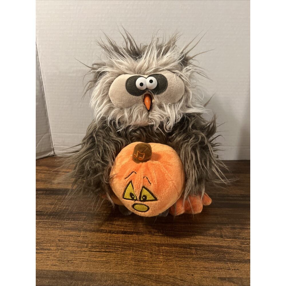 Gund Halloween Animated Howton and Pumpkin Bumpkin Singing Monster Mash Plush